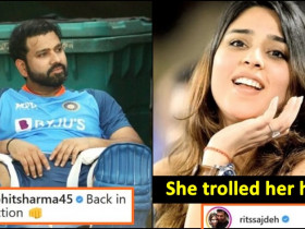 Ritika Sajdeh brutally trolls Hubby Rohit Sharma with an epic comment, read details