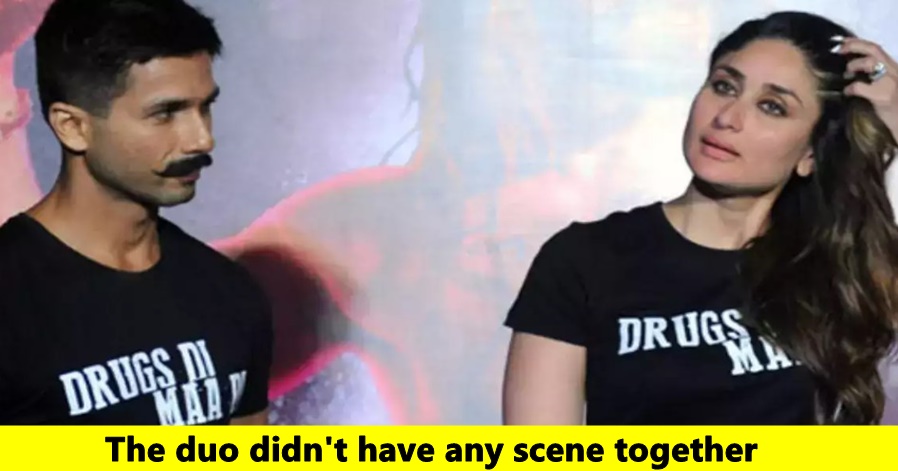 Shahid Kapoor gives Unbelievable remark on Working with Kareena Kapoor