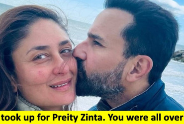 When Kareena roasted Saif Ali Khan for ‘being all over’ Preity Zinta, read details