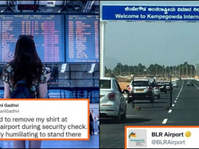 Bengaluru Airport replies after Woman asked to Remove her shirt during Security Check Up