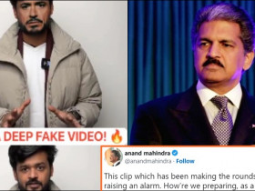 Anand Mahindra shares clip to alert users about deep fake videos, check out the tweet