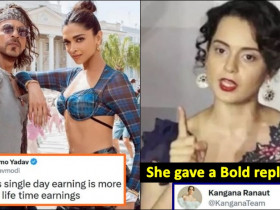 Troll teases Kangana by saying "Pathaan’s Day 1 collection is more than your Lifetime Earnings", here's how she reacted!