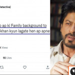 Fan asks SRK why he puts 'Khan' as surname, the actor pings him