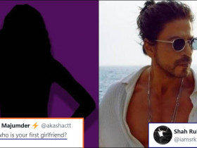 "Who is your first Girlfriend" - Fan asks SRK, the actor gave the best reply ever