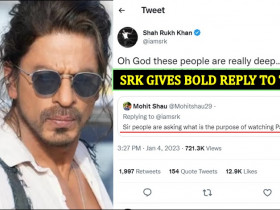 "Sir people are asking what is the purpose of watching Pathaan movie" - Fan says this to SRK, the actor replies