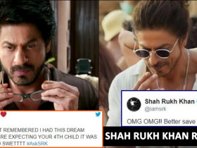 SRK gives epic reply to fan who asked him about 4th child, read details