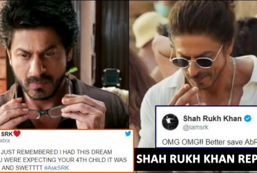 SRK gives epic reply to fan who asked him about 4th child, read details
