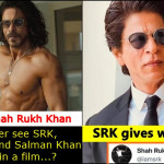 SRK comes with an Epic Reply when asked if he'll work with Salman Khan and Aamir Khan