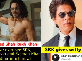 SRK comes with an Epic Reply when asked if he'll work with Salman Khan and Aamir Khan