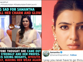 Troll said Samantha Lost her Charm Amid Divorce and Myositis, the actress gives a Savage reply