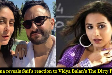 Here's what Kareena said when asked about Saif Ali Khan's reaction on Vidya Balan's 'The Dirty Picture'