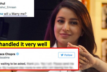 Throwback: Tisca Chopra's Epic reply to Man who Proposed her on Twitter