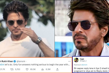 SRK’s Witty Reply to Fan saying he married twice to get reply from actor Goes Viral