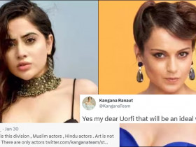 Kangana hits back at Urfi Javed after she questions her 'India is obsessed with Khans