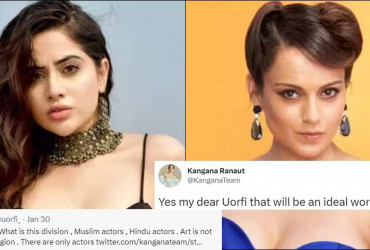 Kangana hits back at Urfi Javed after she questions her 'India is obsessed with Khans