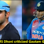 When MS Dhoni slammed Gautam Gambhir for being 'Selfish' and called Him a "Mute Spectator"