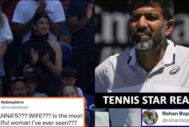 Tennis Star Rohan Bopanna reacts after fan calls her wife the "Most Beautiful Woman"