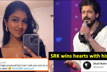 “Not a marriage proposal but can I ask you out on a Valentine’s date," Girl asks SRK, here's how he replied