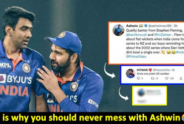 Ravi Ashwin gives Savage reply as a Rohit Sharma fan trolled him, catch details
