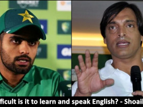 Shoaib Akhtar takes a brutal dig at Babar Azam for not being fluent in English
