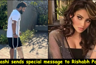 Urvashi Rautela reacts when she was asked about Rishabh Pant at Airport