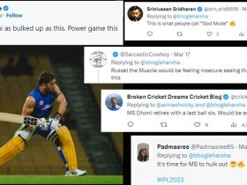 Harsha Bhogle reacts to MS Dhoni's Most Recent Pic, Twitter Erupts!