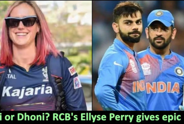 Kohli or Dhoni? Ellyse Perry gives epic reply when asked to choose her opening partner