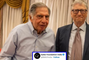 Bill Gates meets Ratan Tata and gives this special gift, internet is obsessed with million-dollar pic