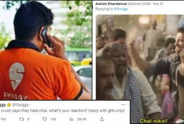 Swiggy Asks What If "Your Crush Says They Hate Chai?", here's what users replied...