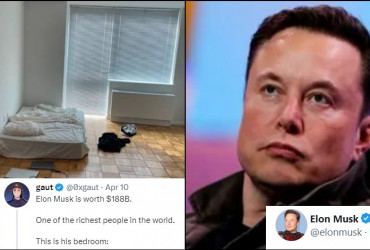User posts photo of Elon Musk's bedroom, Musk personally replies to him!