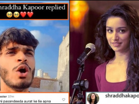 Finally, Shraddha Kapoor replied to fan who continuously commented on her posts for 5 years!