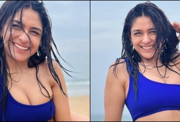 Mrunal Thakur sets Internet on Fire with her Latest Beach Pic!