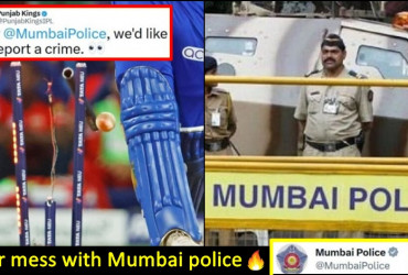 Mumbai Police gives Ultra-Savage reply to Punjab Kings after they poke fun at Mumbai Indians