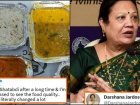 Union Minister replies after Railway Passenger praised 'Food' on Shatabdi Express
