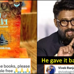 Vivek Agnihotri Angry Reply To Guy Who Tells Him To Feed Poor Instead Of Donating Books