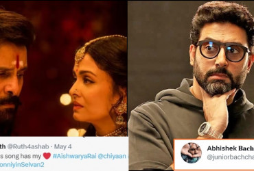 Abhishek's Three-Word comment on Aishwarya And Vikram's PS-2 Song Sums Up Everyone's Reaction