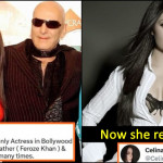 Hater said, "Celina slept with both Feroz and his Son many times", here's what the actress replied...