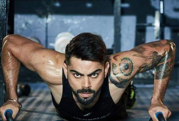 Fan comments on Virat Kohli's post, "And they say you can’t be muscular if you don’t eat meat", Here's what Kohli replied!