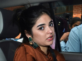 Zaira Wasim gives her honest reaction to picture of woman eating in Niqab, read more details
