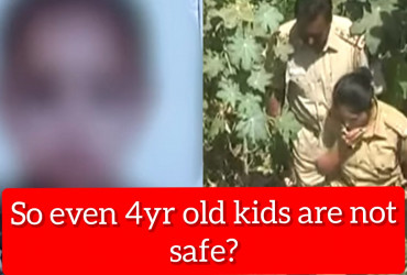 Humanity ashamed, just 4-year young kid raped in Delhi