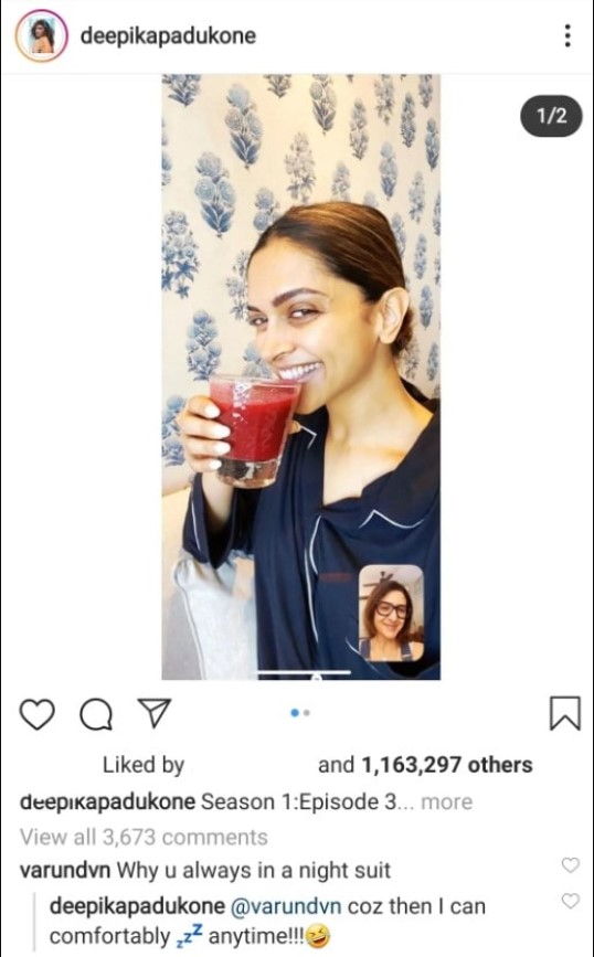 Varun Dhawan asks Deepika Padukone a bold question, the actress gave a savage reply