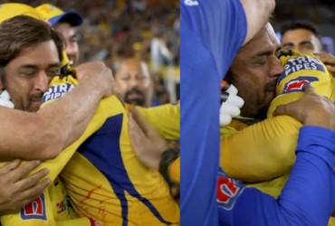 Emotional MS Dhoni passionately hugs Ravindra Jadeja after CSK wins 5th IPL title, video goes viral