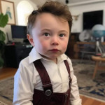 World's Richest Man Elon Musk Reacts to AI Pic Featuring Baby Musk!
