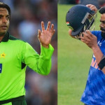 Former Pakistan fast bowler to a fan who asked him to describe Virat Kohli in one word