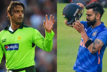 Former Pakistan fast bowler to a fan who asked him to describe Virat Kohli in one word