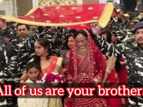 When this sister lost her brother, Indian soldiers ensure she doesn't miss her brother in the marriage