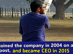 This Indian guy wanted to become a cricketer but because CEO and earns 44 lakh per day 