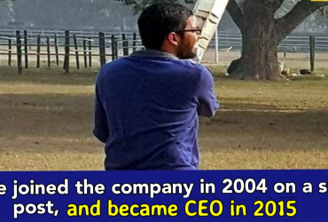 This Indian guy wanted to become a cricketer but because CEO and earns 44 lakh per day 