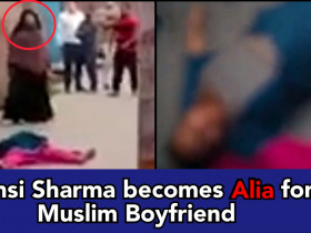 Mansi Sharma converted to Islam for her Muslim lover, and got killed in full public view