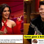 User makes a shocking remark on "Koffee With Karan" show, here's how Karan Johar replied!